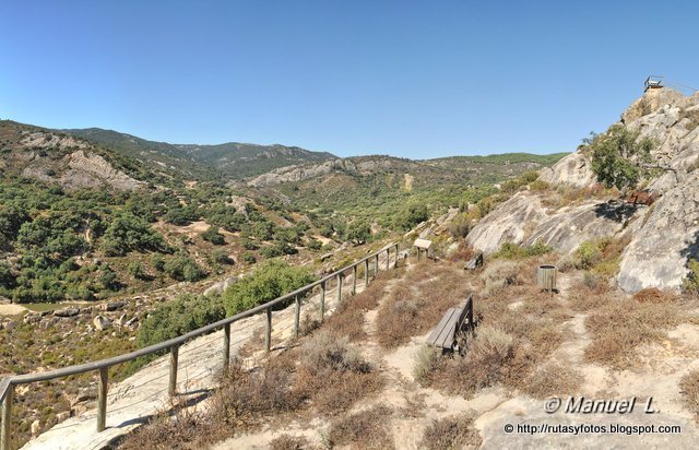 Miradores de Jimena y Vereda Encubierta