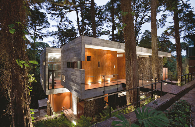 Picture of the upper floor of Casa Corallo among the strees