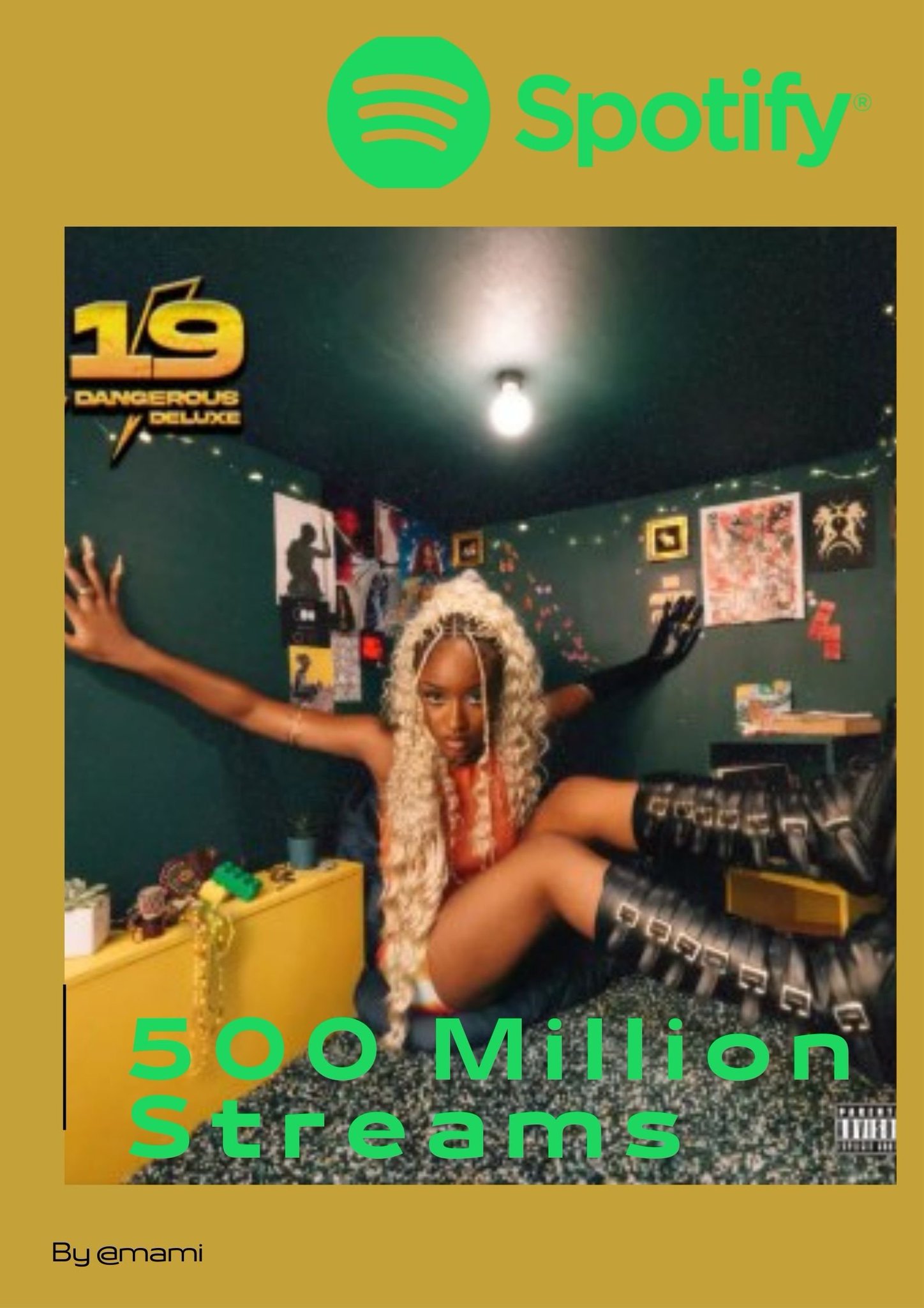 Ayra Starr's '19 & Dangerous Deluxe' hit "500 million streams on Spotify"