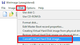 VMWare: Convertir vhd en vmdk