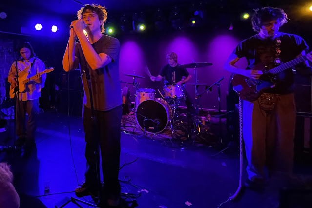 The Gnarcissists at Mercury Lounge on April 7 (photograph by Kevin Keane)