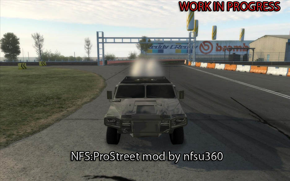 NFS ProStreet First Addon Car Progress