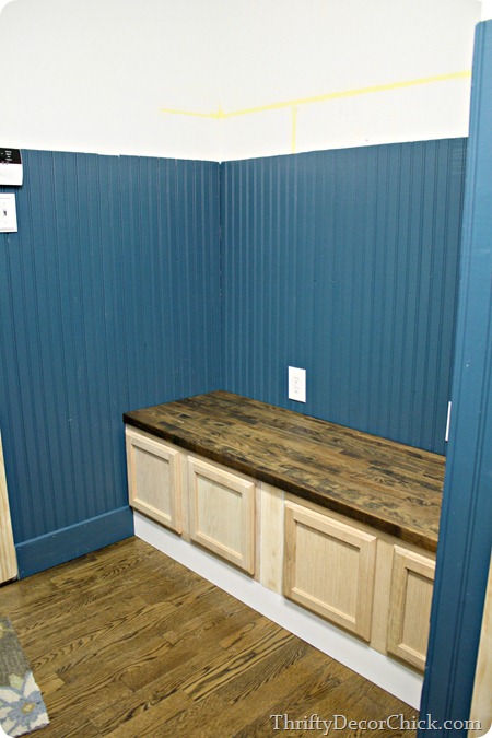 DIY built in bench