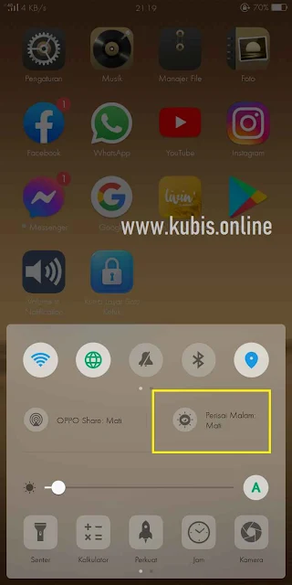 2 Cara Mengaktifkan Mode Perlindungan Mata atau Eye Protection di HP Oppo A83