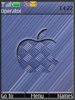 apple steel theme