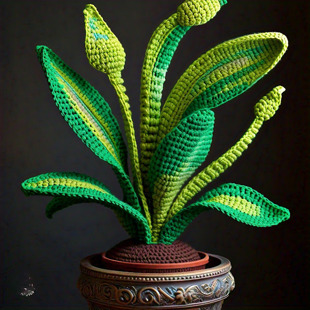 Free Crochet Snake Plant Patterns