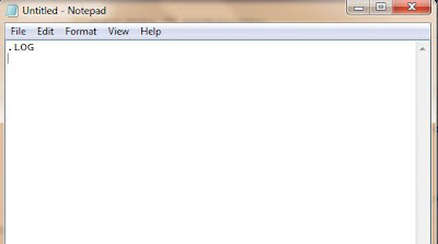 How to use notepad as diary