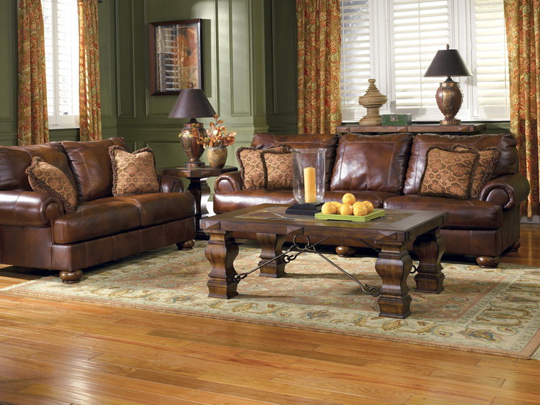 Small Living Room Ideas with Brown Furniture
