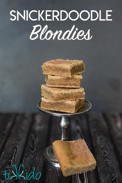 Snickerdoodle Blondies