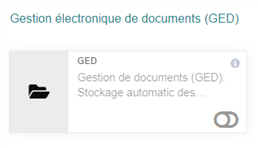 Dolibarr - Gestion électronique de documents (GED)