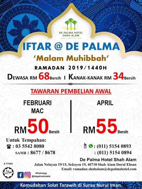 Iftar De Palma Malaysian Foodie