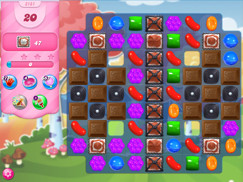 Candy Crush Saga level 3181