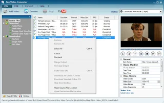 Any Video Converter aplikasi convert video