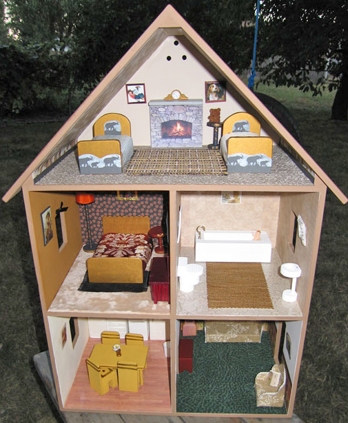wood doll house plans free