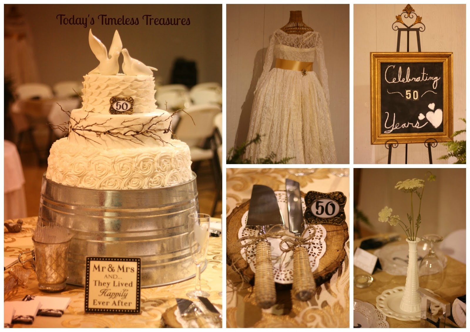 Today s Timeless Treasures 50th Wedding  Anniversary  Party 