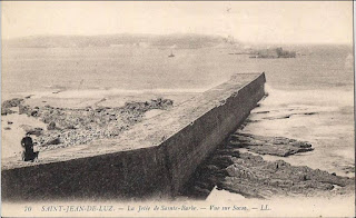 pays basque autrefois port fort digue