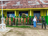 Koramil Songgom Bantu Bentuk Karakter Anak Sekolah