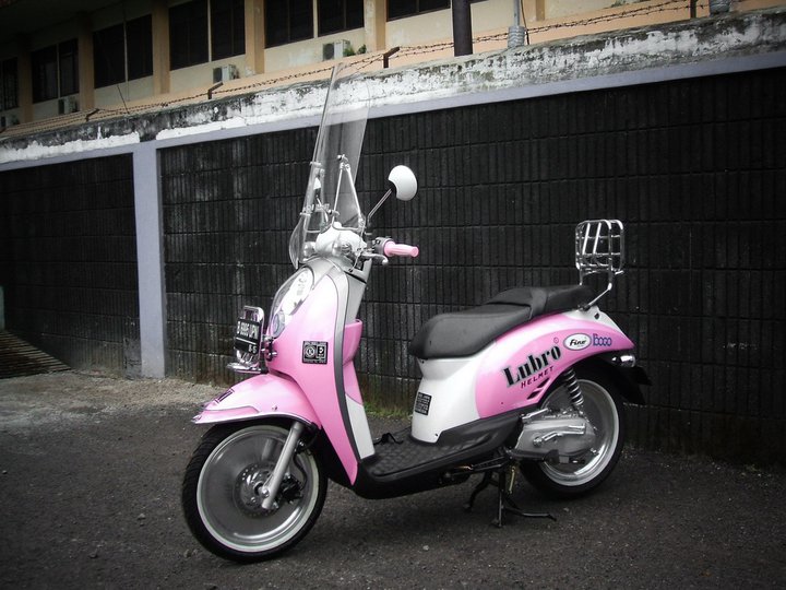 Ide Populer 37+ Modifikasi Scoopy Pink