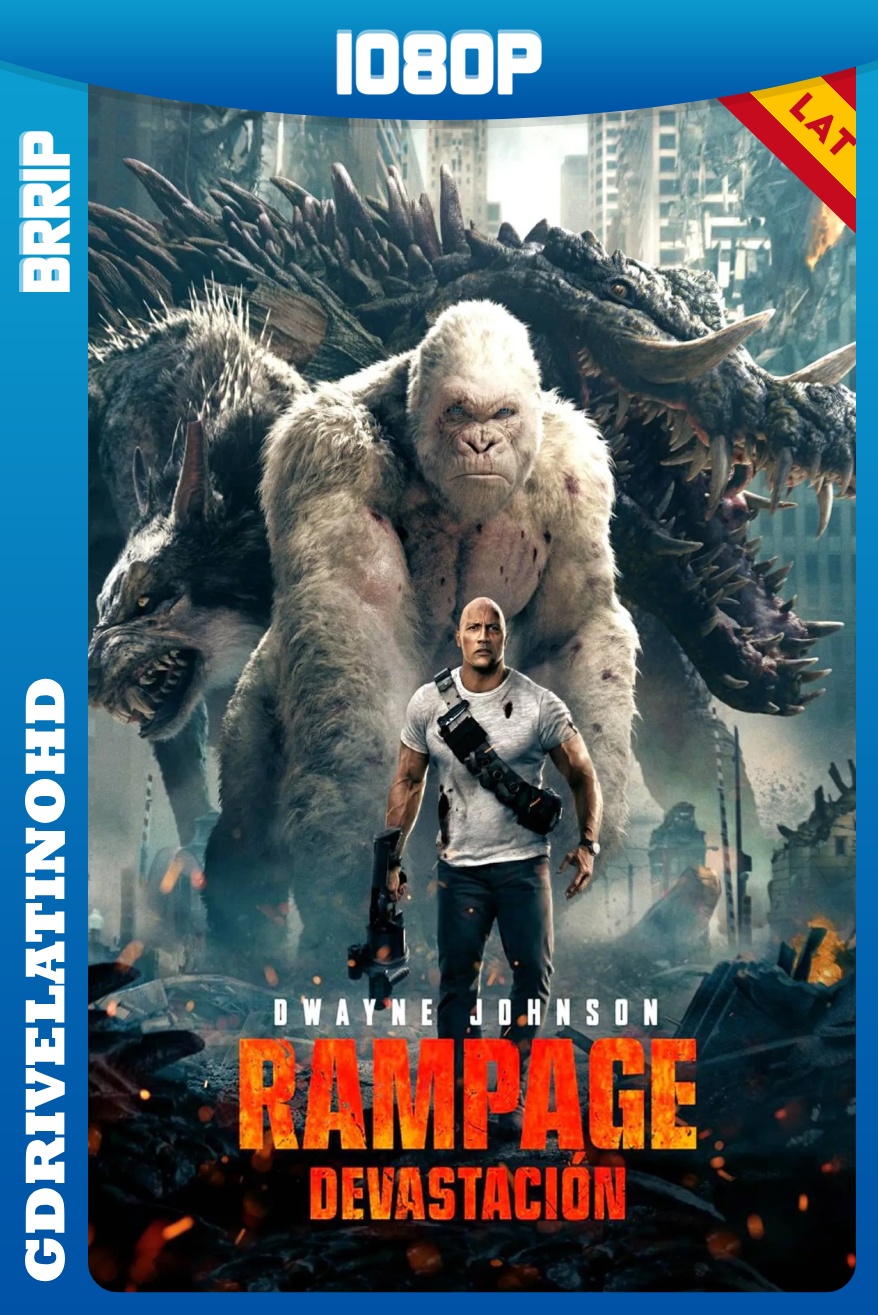 Rampage: Devastación (2018) BRRip 1080p Latino-Inglés
