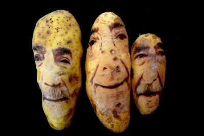 Weird and Ugly Potato Portraits
