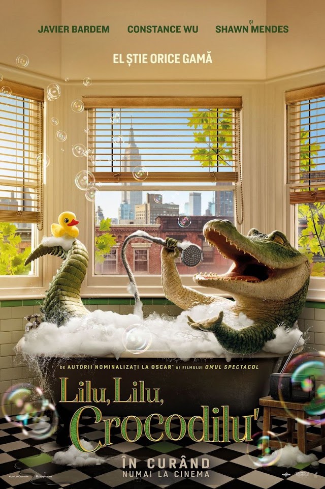 Lilu, Lilu, Crocodilu (Film comedie 2022) Lyle, Lyle, Crocodile Trailer și Detalii