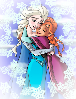 Gambar Elsa dan Anna Frozen wallpaper 18