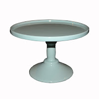 Green Cake Stand, Ceramic Cake Stand, Mothers Day,Tiffany Green Cake Stand 24cm, Party&Co, Boutique Party Supplies