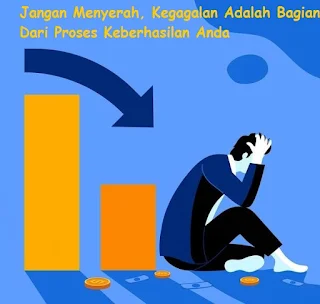 Jangan Menyerah, Kegagalan Adalah Bagian Dari Proses Keberhasilan Anda