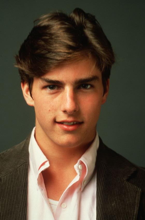 tom cruise young photos. Young Tom Cruise back in 1984