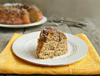 Bananas Foster Bundt Cake