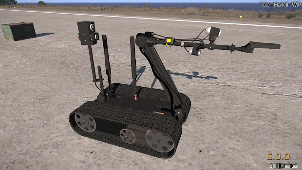 Arma3 EODS MODのTalon EOD Mark IIロボット