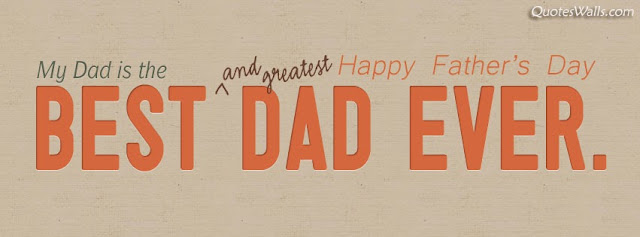 Happy Father's Day Facebook Cover