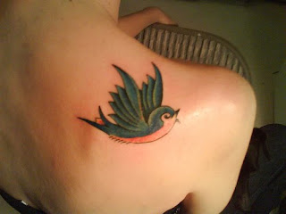 Bird tatto design for body