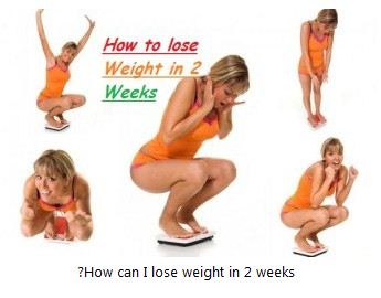 how much can i lose weight in 2 weeks