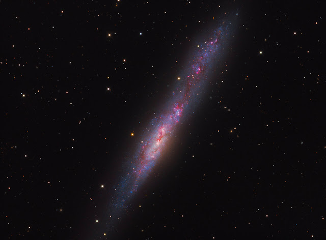 NASA PhotoNews: Irregular Galaxy NGC 55