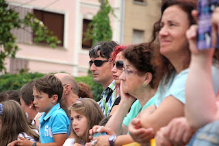 campeonato de barreradores en las fiestas de Barakaldo