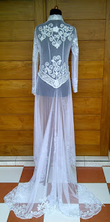 kebaya pengantin floy 2313