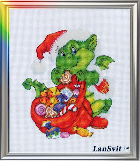 Cross-stitch Lan Svit D-009 «A Little Dragon»