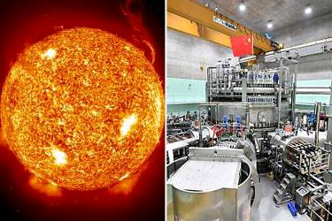 China ignites artificial sun photo