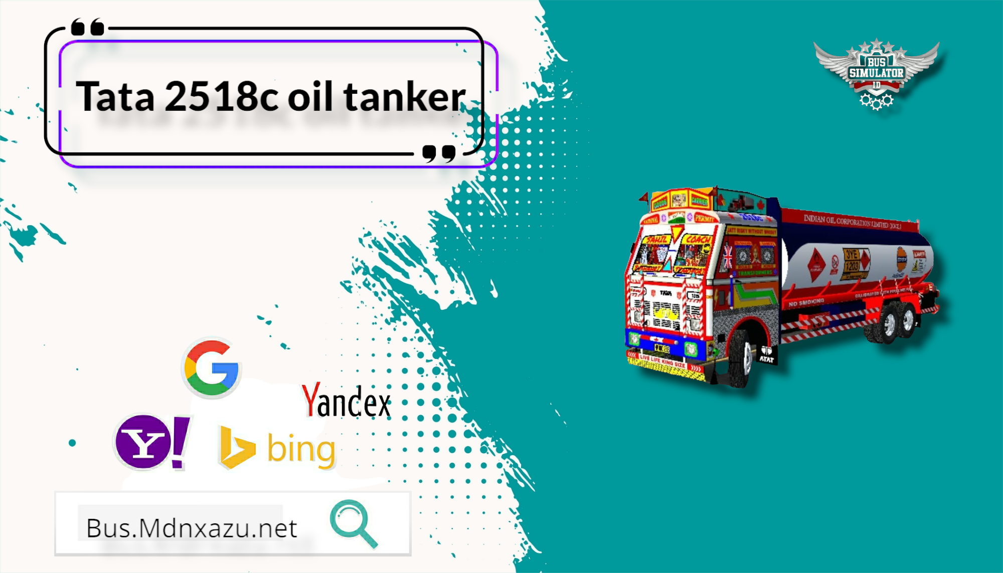 Download Vehicle Mod Tata 2518c oil tanker