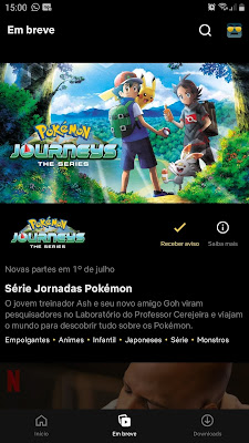 Jornadas Pokémon Netflix Brasil