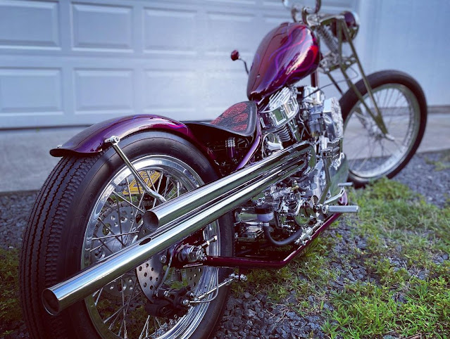 Harley Davidson Panhead By Joe Marshall Customs Hell Kustom