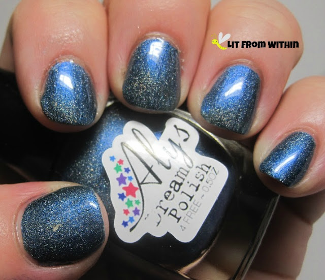 Aly's Dream Polish in Navy