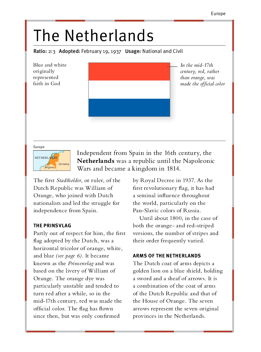 The Netherland flag