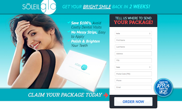 Soleil Glo {2021 Best Product} Get Your Bright Smile Back In 2 Week!!