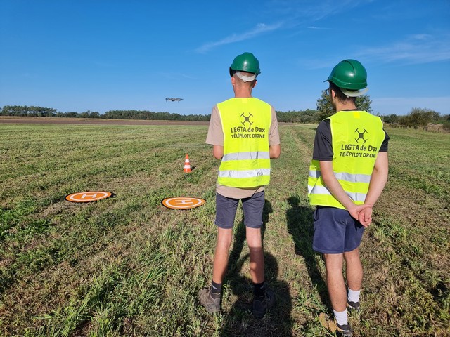 Des nouveaux télépilotes de drones !