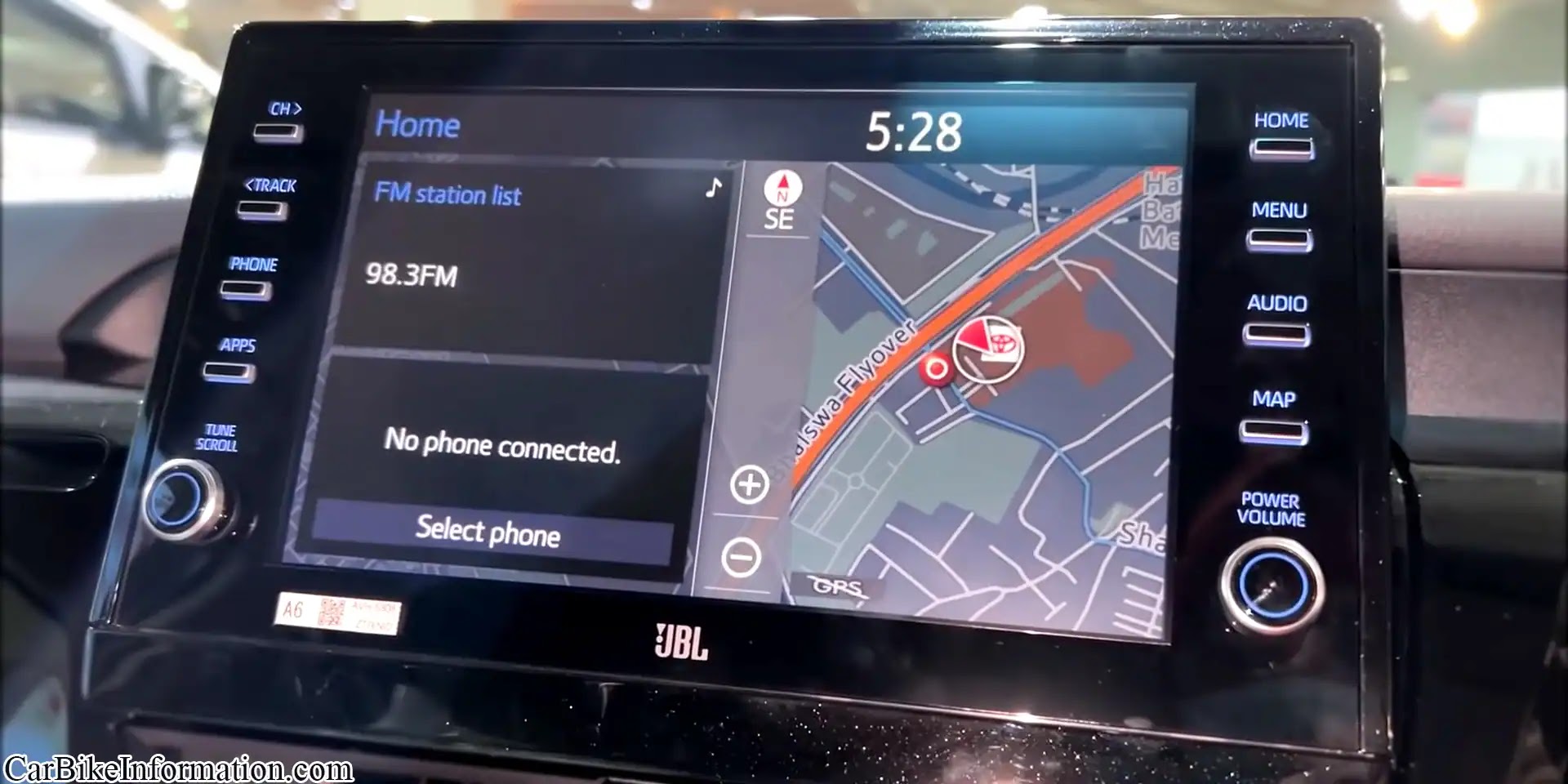 Toyota Camry Screen