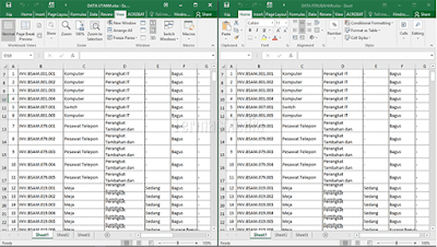 Cara Menyusun Beberapa File Excel Berdampingan di Satu Jendela