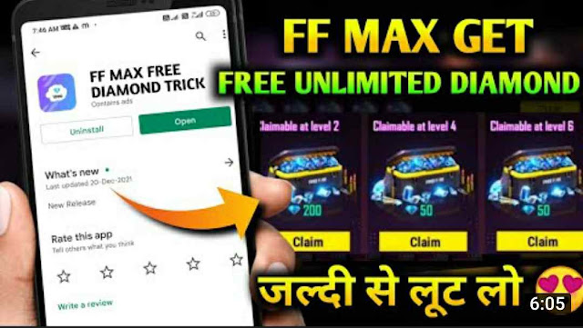 Free Fire Max Diamond Hacks - How To Get Free Diamonds In Free Fire Max