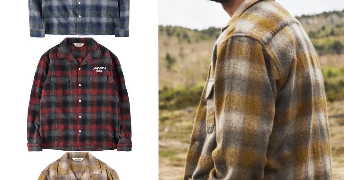 STANDARD CALIFORNIA WOOL CHECK SHIRT